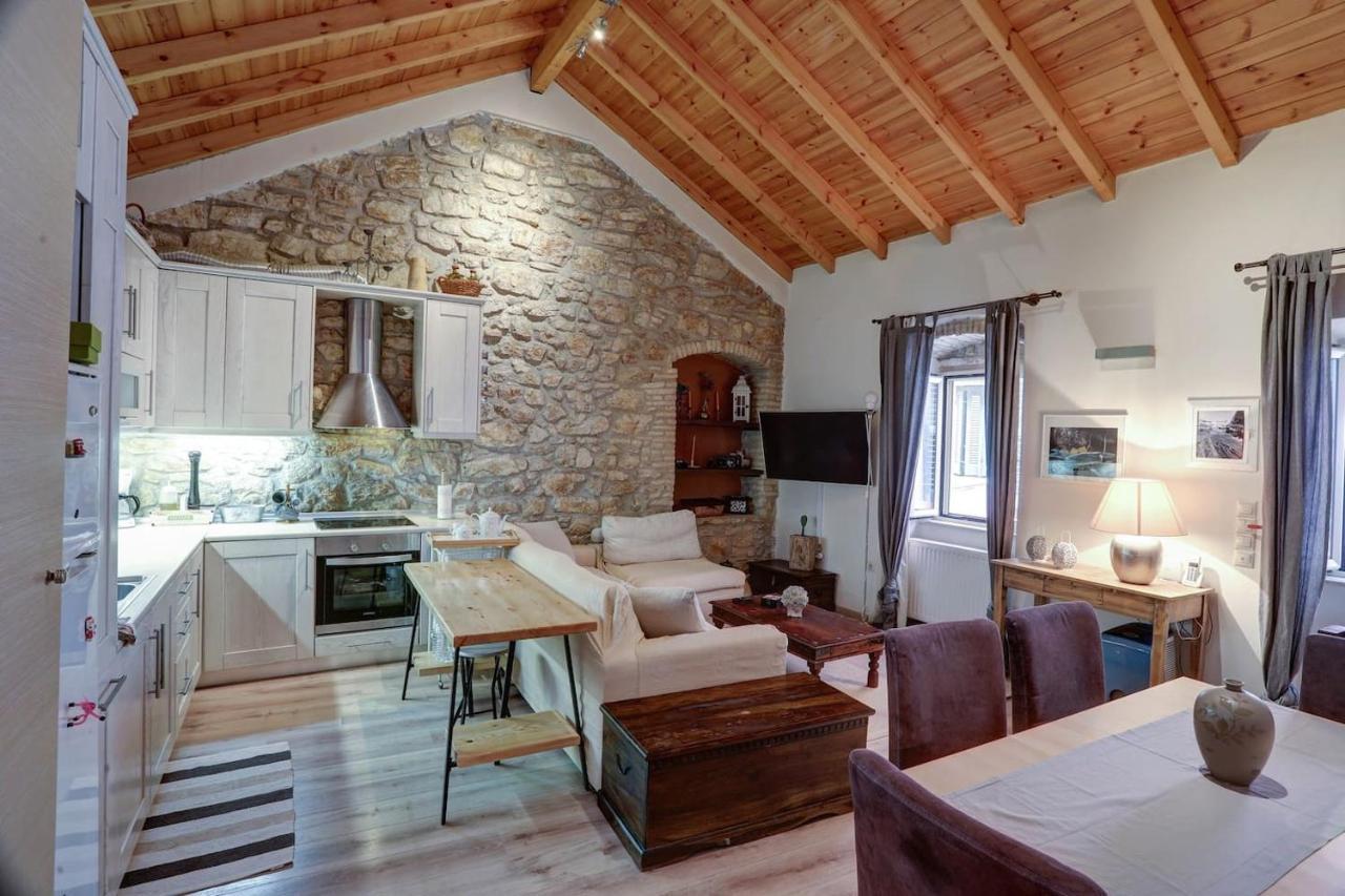 Luminous 2Bd Stone Apt In The Alleys Of Corfu Town Dış mekan fotoğraf