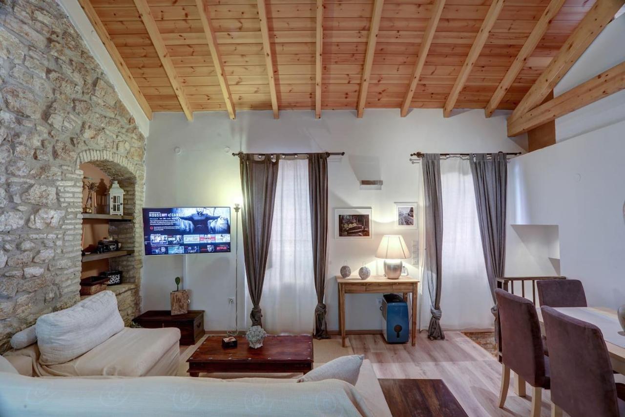 Luminous 2Bd Stone Apt In The Alleys Of Corfu Town Dış mekan fotoğraf